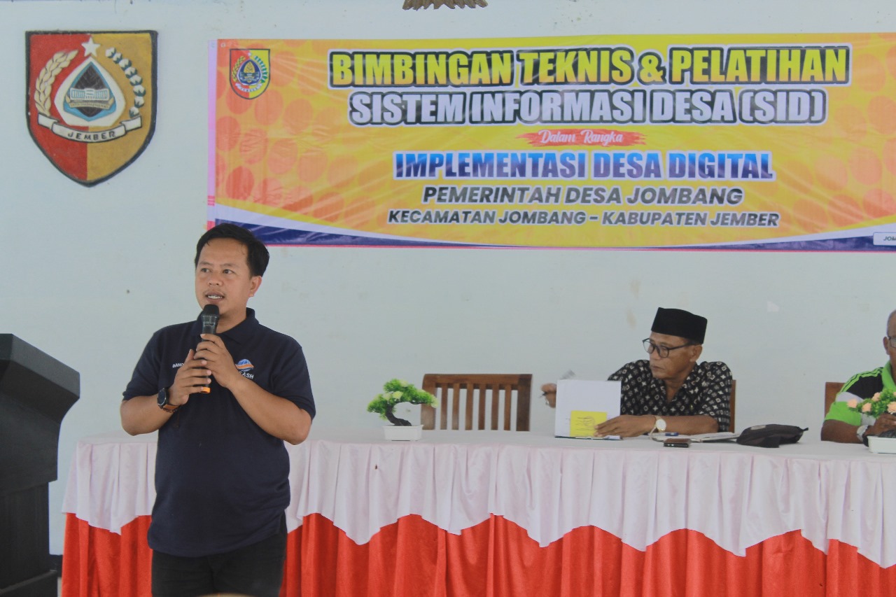 CV.Alfhas Multimedia Dukung Peningkatan Kapasitas Aparatur Desa Jombang Melalui Bimtek Sistem Informasi Desa